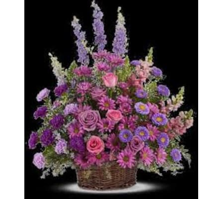 TF Gracious Lavender Basket