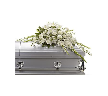 Bountiful Memories Casket Spray by Teleflora