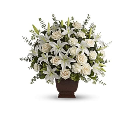 Loving Lilies and Roses Bouquet by Teleflora