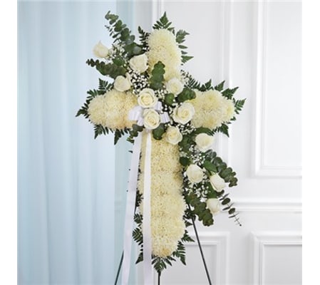 Standing Cross White