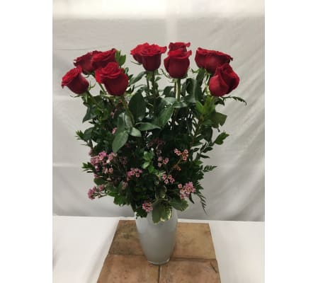Premium Long Stem Dozen Roses