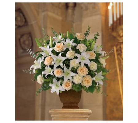 Loving Lilies & Roses Basket