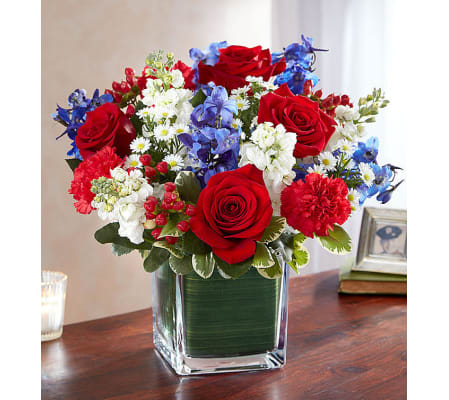 Healing Tears-Red/White/Blue