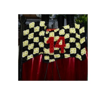 CUSTOM RACING CHECKERED FLAG