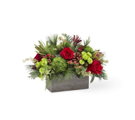 TCG FTD's Christmas Cabin Bouquet