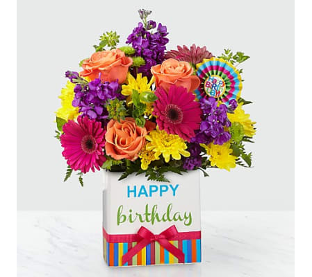 Bright Birthday Bouquet