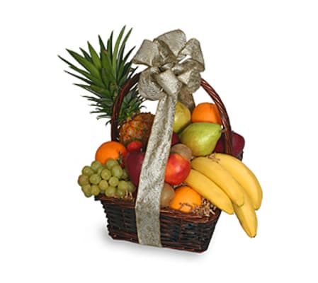 Festive Fruit Basket Gift Basket