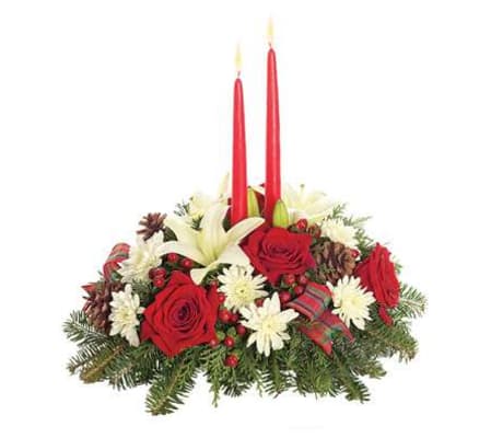 Holly Jolly Christmas Centerpiece