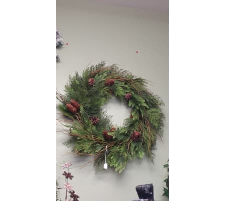 Artificial Holiday Wreath