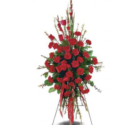 Traditional Red Regards Spray