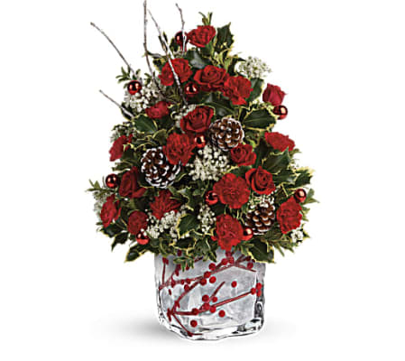 TF Festive Berries and Holly Tree