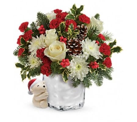 Polar Bear Hug Bouquet