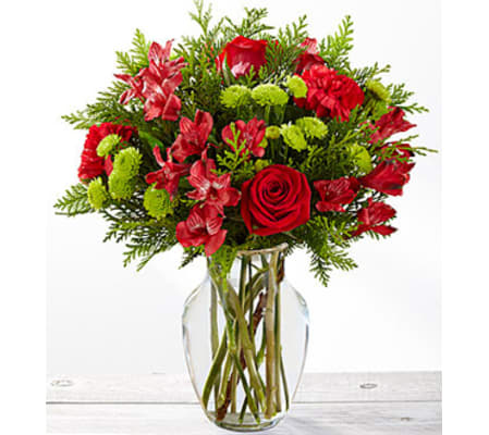 Holiday Happenings Vase Bouquet