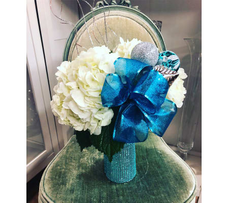 Hydrangeas & Baubles