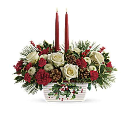2018 HOLLY CENTERPIECE