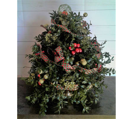 Checkerboard Christmas Tree