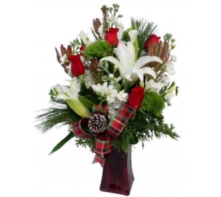 Christmas Arr in a VASE