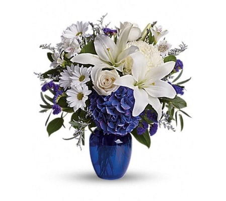 Beautiful In Blue Vase