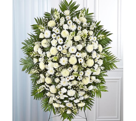 White Sympathy Standing Spray XL