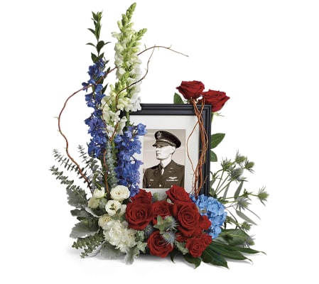 Always With Us Photo Tribute Bouquet
