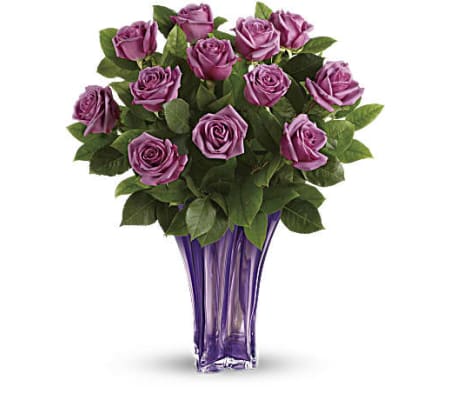 Lavender Splendor Bouquet One Dozen