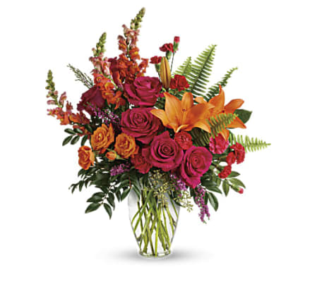 The Punch Of Color Bouquet