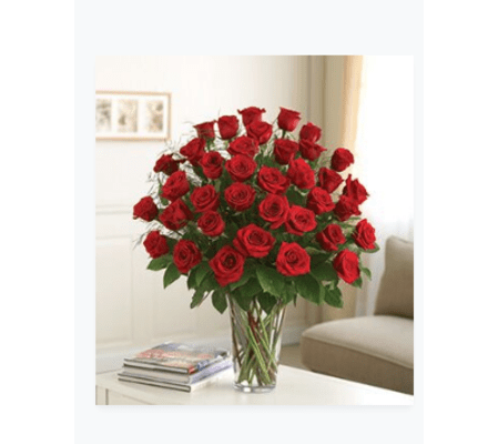 3 Dozen Rose Vase