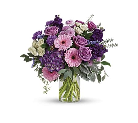A Magnificent Mauves Bouquet