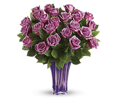 The Lavender Splendor Bouquet Two Dozen