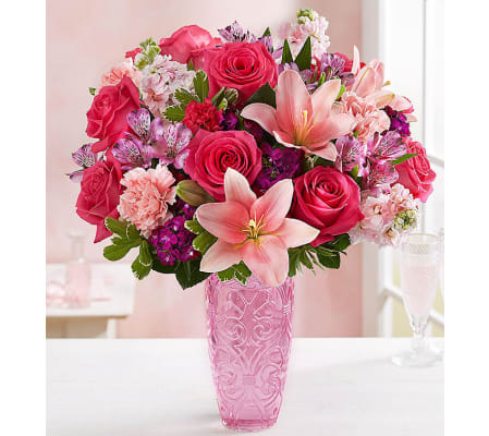 a pink touch