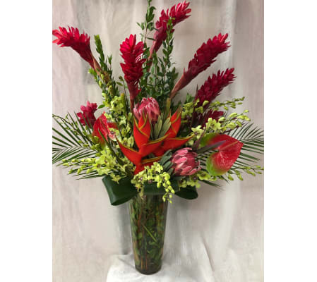 Tropical combo arrangment
