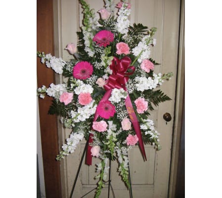 Pink Lush Standing Spray