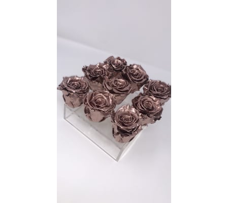 Forever Roses In Acrylic Box