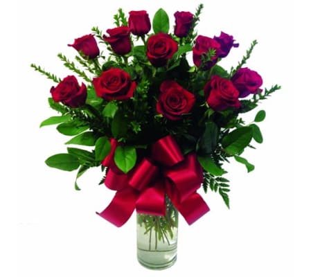Classic Red Dozen Roses