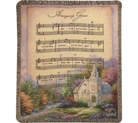 Tapestry Throw - Church In The Country