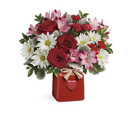 Country Sweetheart Bqt by Teleflora