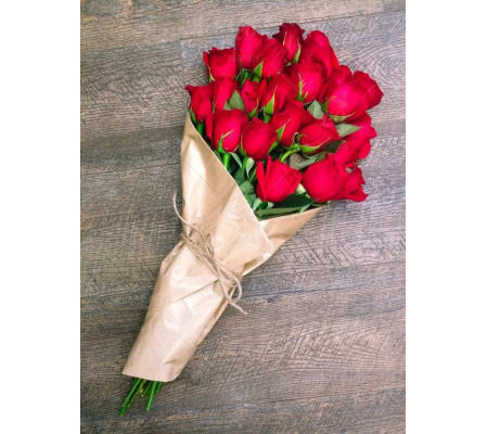 Ravishing Wrapped Roses