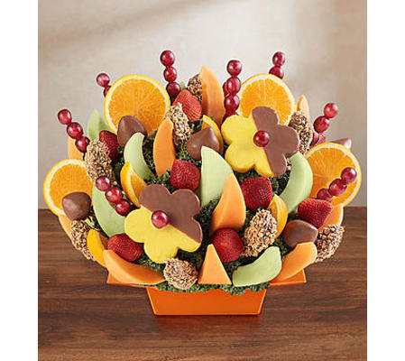 Abundant Fruit and Chocolate Tray