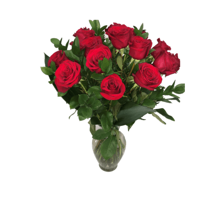 Two Dozen Roses Vase