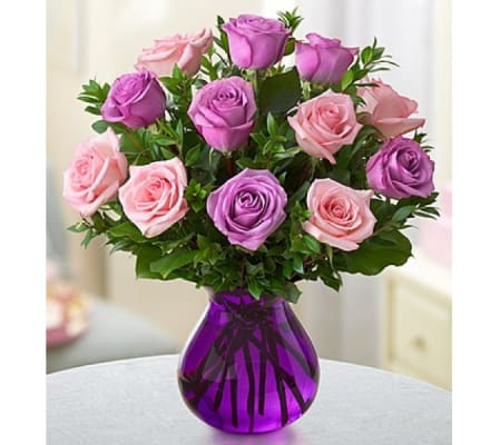 Lavender and Pink-Rose Romance