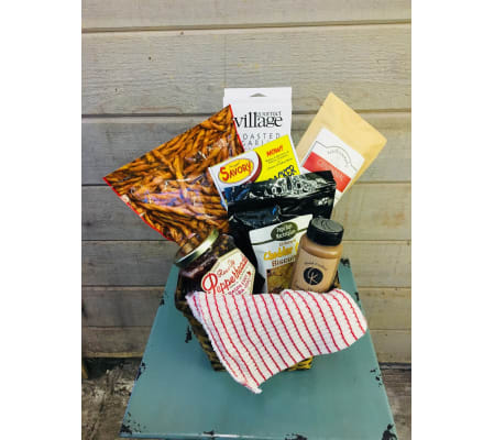 Savory Snack Attack basket