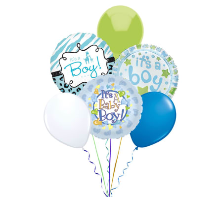 Balloon Bouquet-Baby Boy