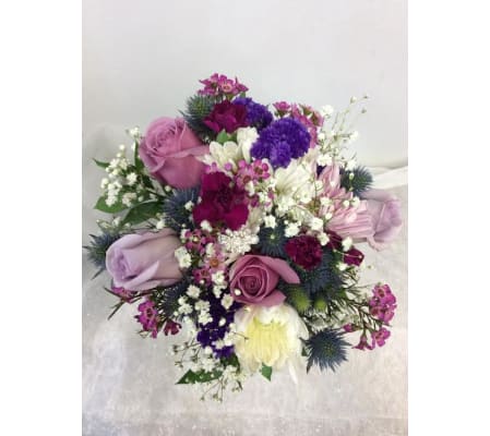 Prom BVP22- Purple Pop Bouquet (pick up only)