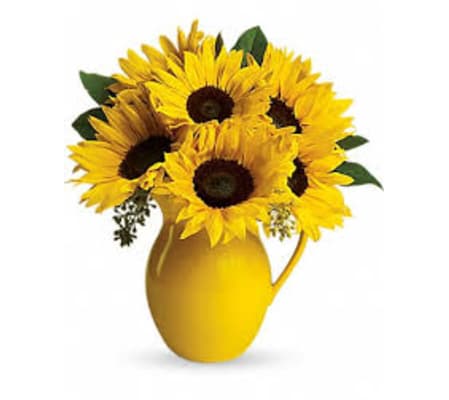Yellow Sunny Day Pitcher