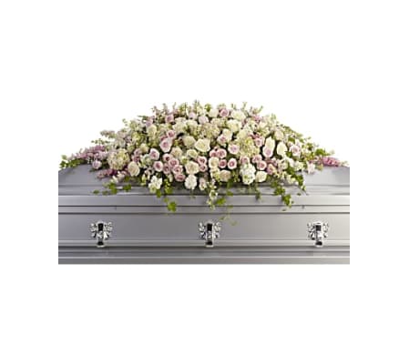 The Always Adored Casket Spray