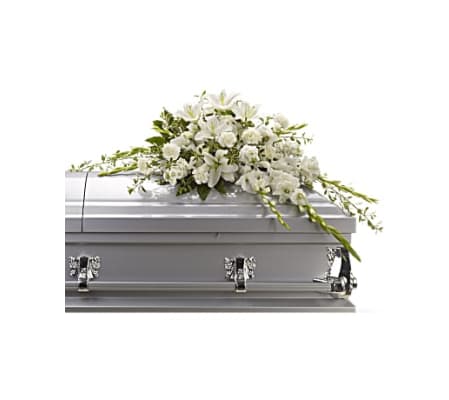 The Bountiful Memories Casket Spray