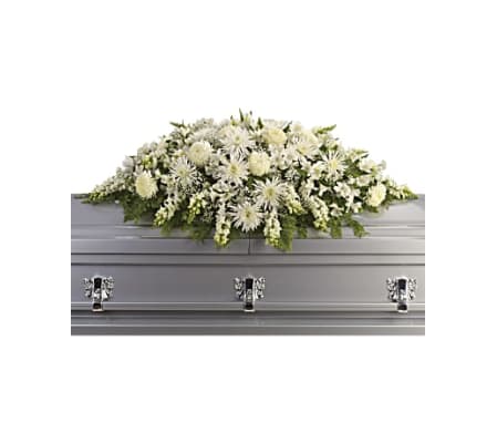 The Enduring Light Casket Spray