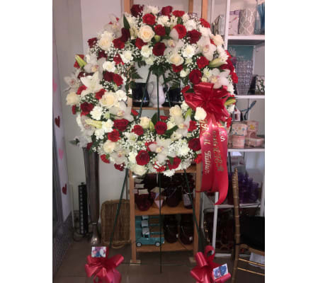 Passionate Faith Wreath