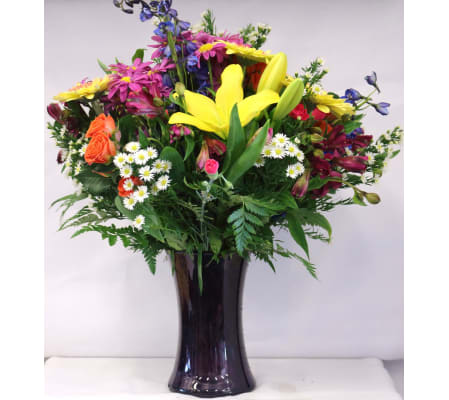 Talisman's Vibrant Vase