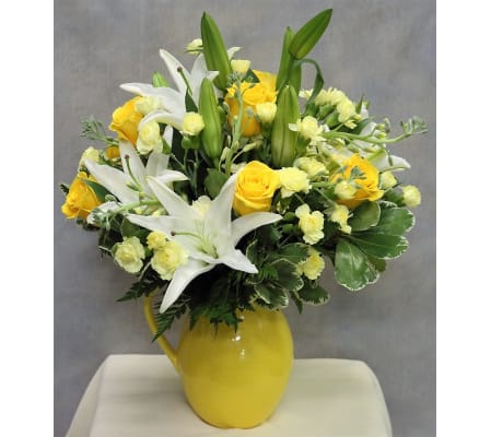 Pitcher of Sunshine Bouquet